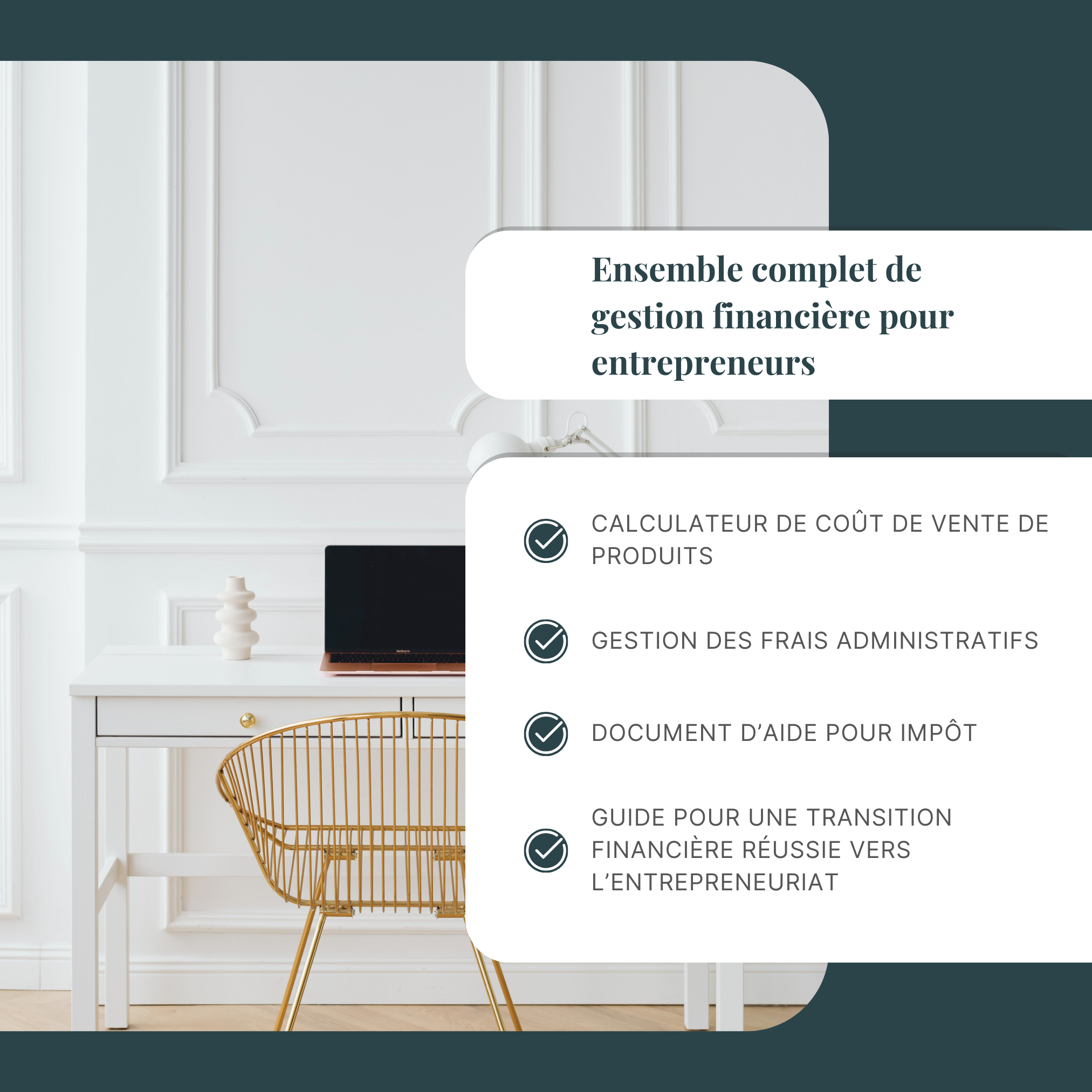 Ensemble complet de gestion financière pour entrepreneurs